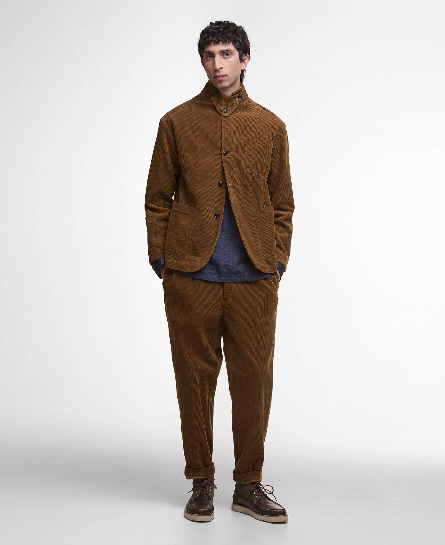 Elmbank Oversized Cord Blazer image number 1