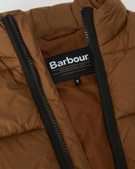 Offshore Quilted Gilet Umber