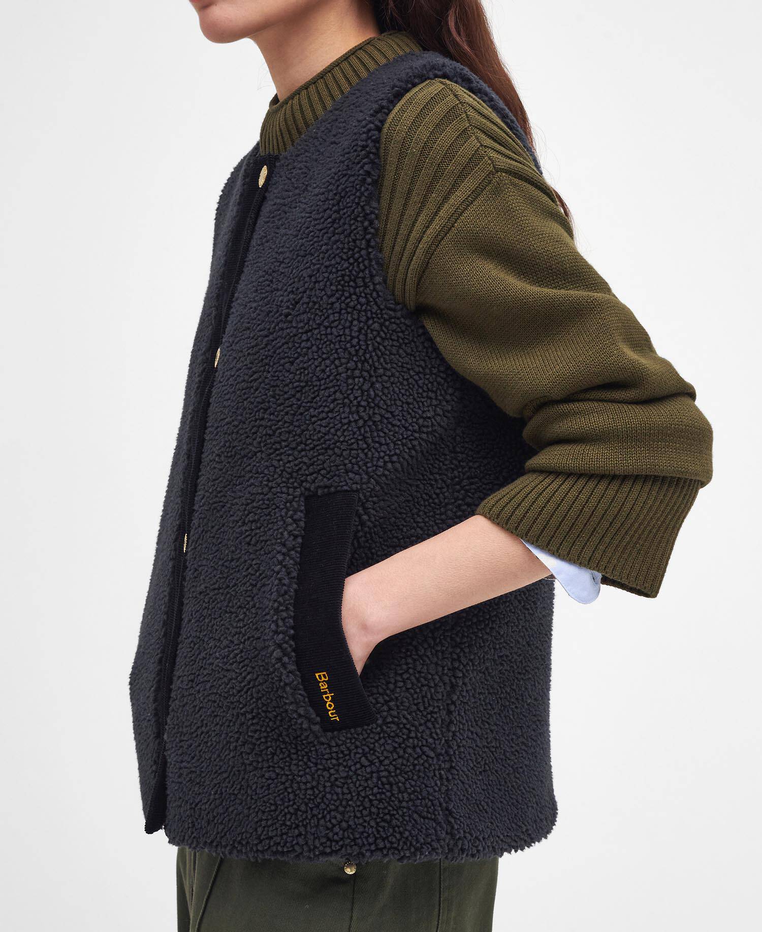 Gilet Dulsie in pile Teddy image number 5