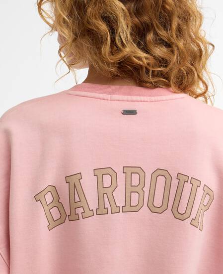 Elisha Logo Sweatshirt Pink Blush
