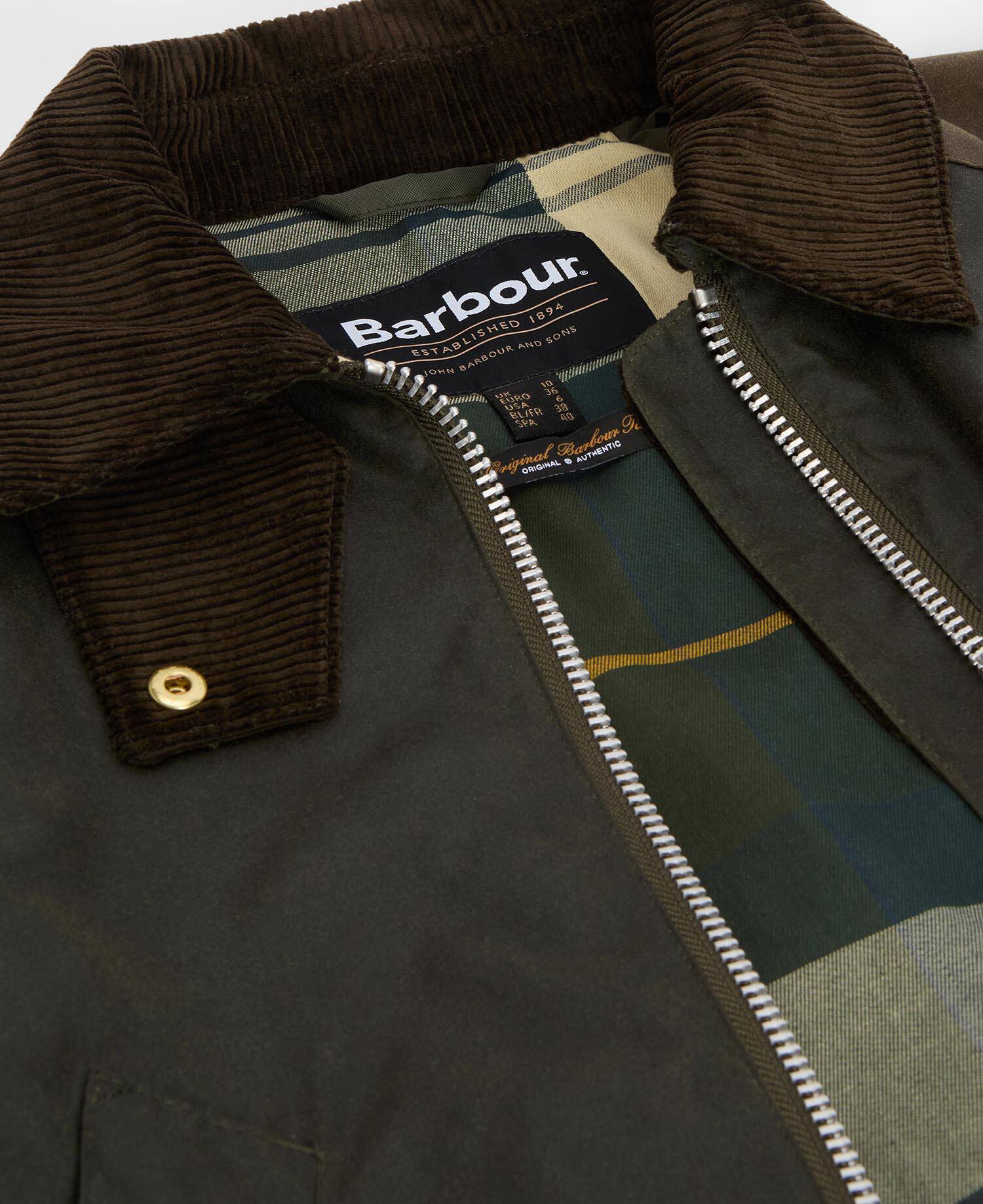 Kettlewell Waxed Jacket Archive Olive/Beech/Ancient Tartan image number 5