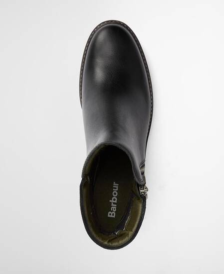 Dahlia Heeled Ankle Boots Black