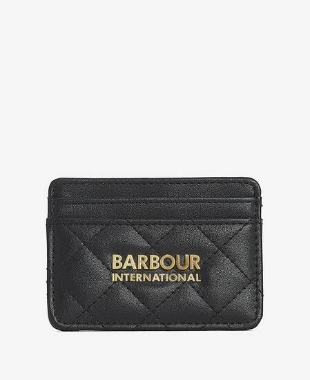 Quilted Card Holder Classic Black Quilted Card Holder Classic Black