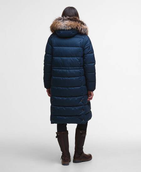 Marjoram Puffer Jacket Dark Navy/Blackwatch