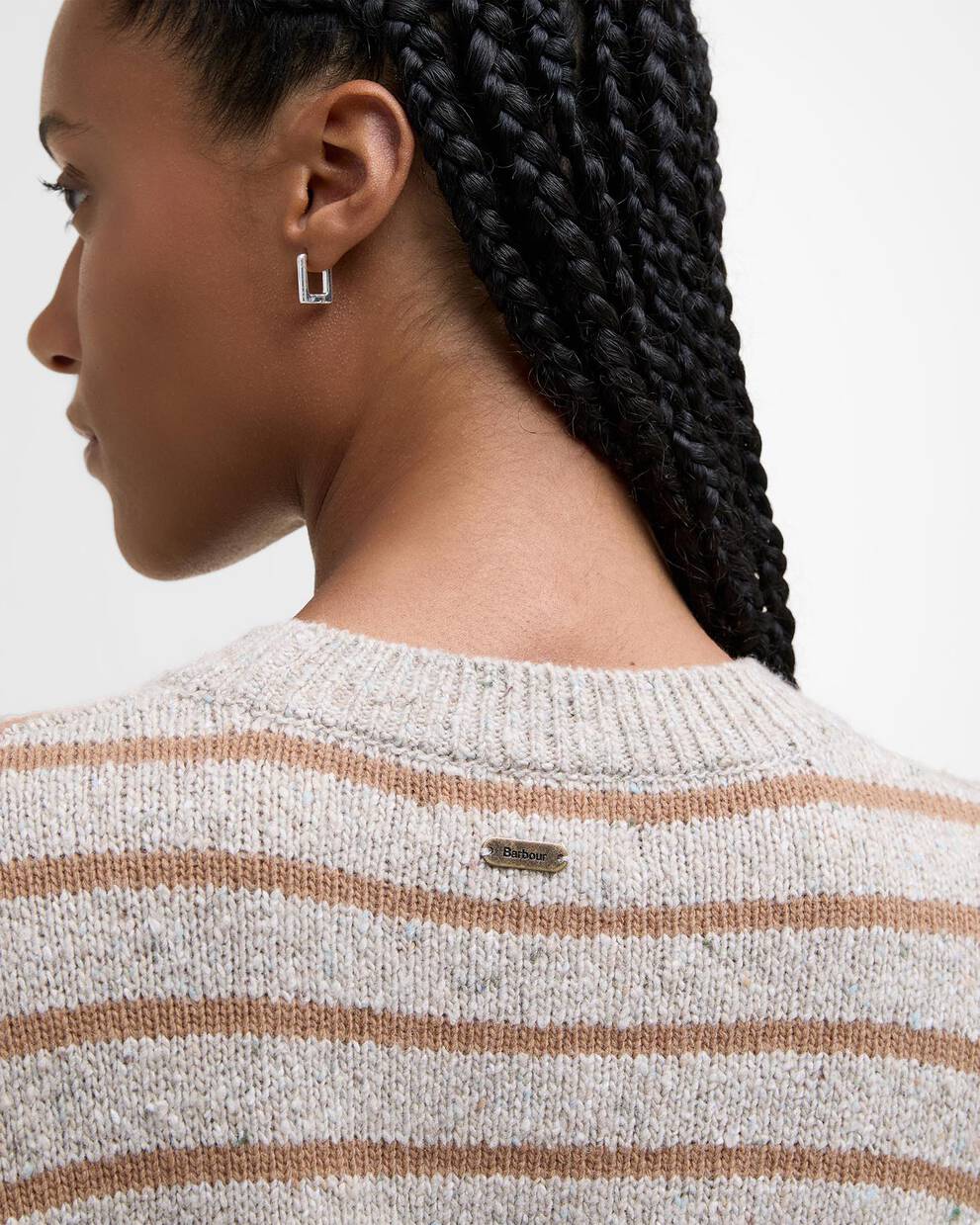 Claydon Striped Crew Neck Jumper