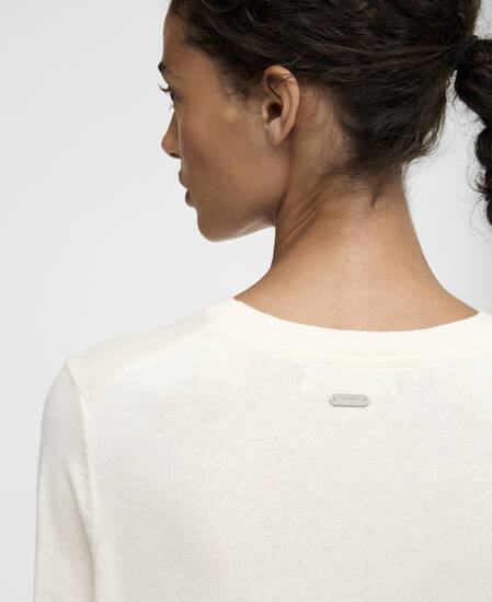 Oakley Merino-Blend Crew Neck Jumper Cloud