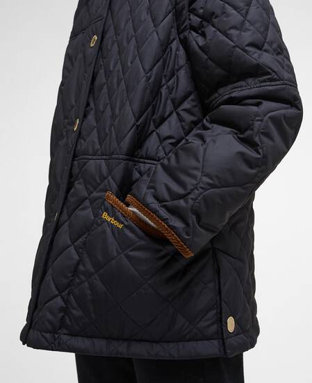 Giacca trapuntata Lorrie Black