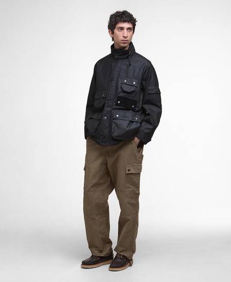 Wachsjacke Editor Black