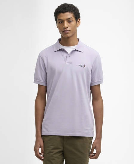 Comebe Tailored Polo Shirt Heather Mist