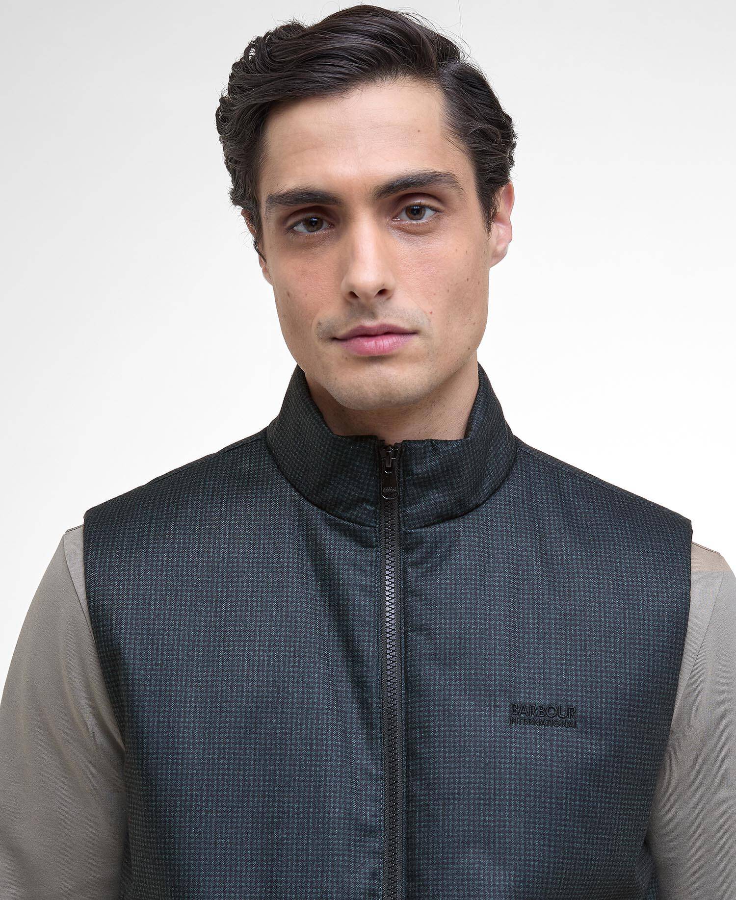 Darton Check Gilet image number 3