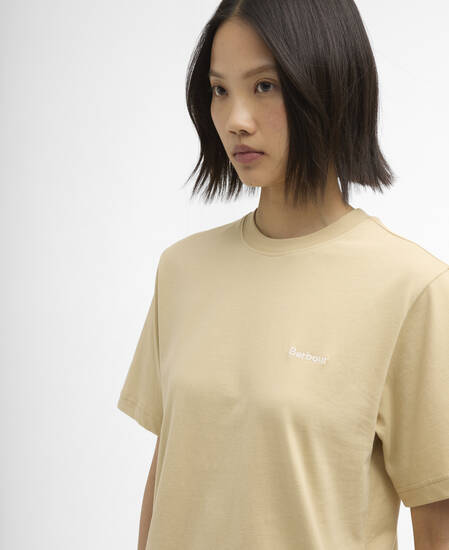 Marjorie T-Shirt Pale Khaki
