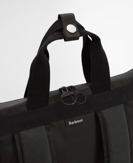 Zaino Field in tessuto cerato Sage/Classic