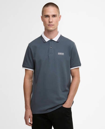 Amped Polo Shirt Storm Grey