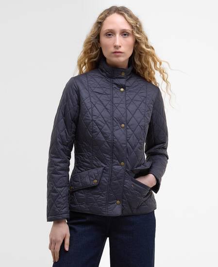 Flyweight Cavalry Quilted Jacket Navy-Navy