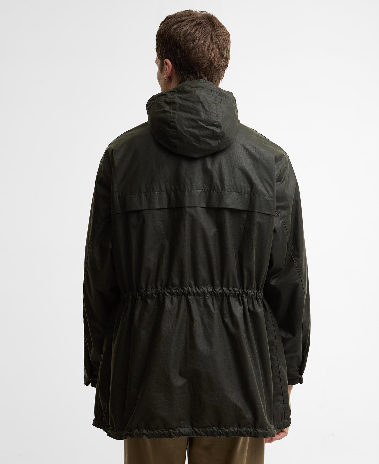 Paul Smith Loves Barbour Durham Waxed Jacket Archive Olive