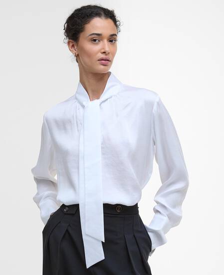 Anastasia Blouse White Anastasia Blouse White