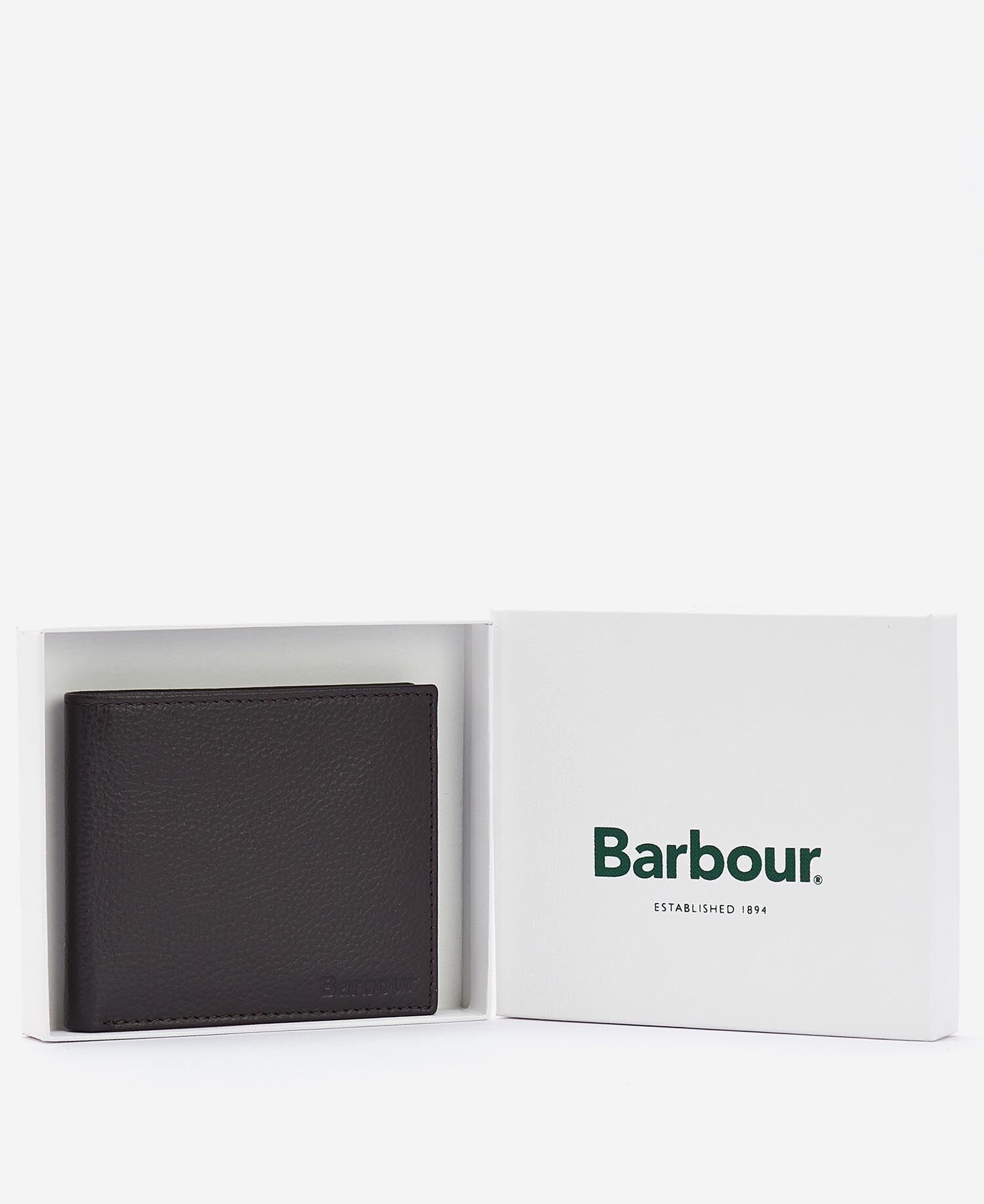 Amble Leather Billfold Wallet Dark Brown