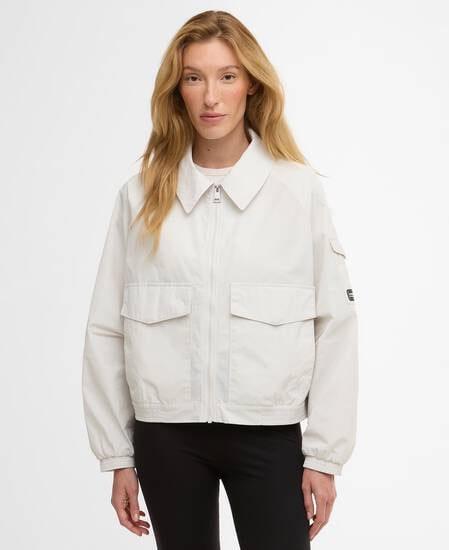 Liya Showerproof Jacket Vaporous Grey