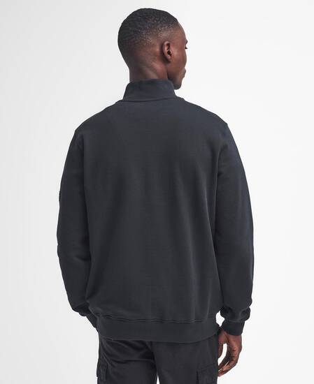 Felpa Flight con zip corta 