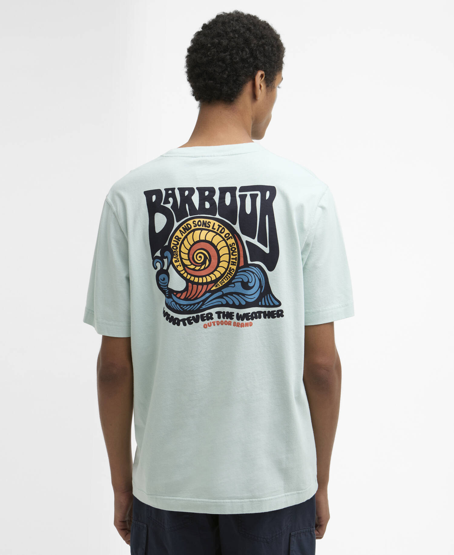 T-Shirt Frome Relaxed Graphic Mint Blue image number 2