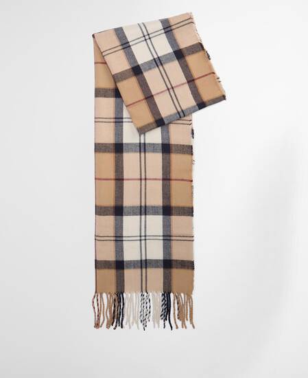 Dover Beanie & Hailes Scarf Gift Set Hessian Tartan