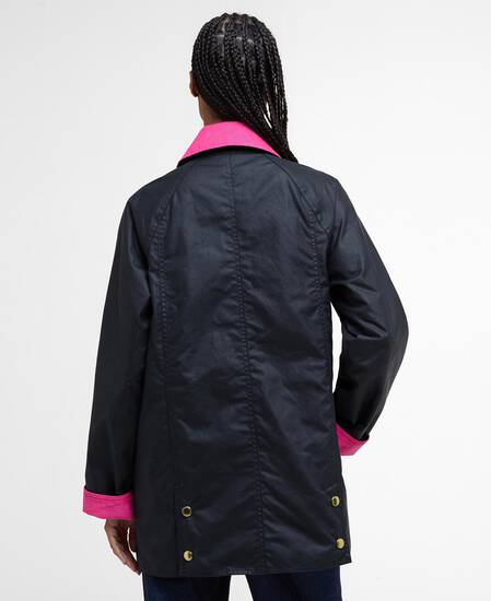 Wachsjacke Icons Modern Beadnell Navy/Classic