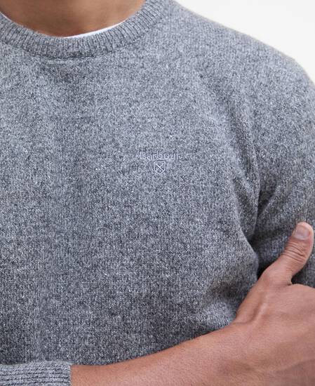 Essential Tisbury Crew-Neck Jumper Classic Grey