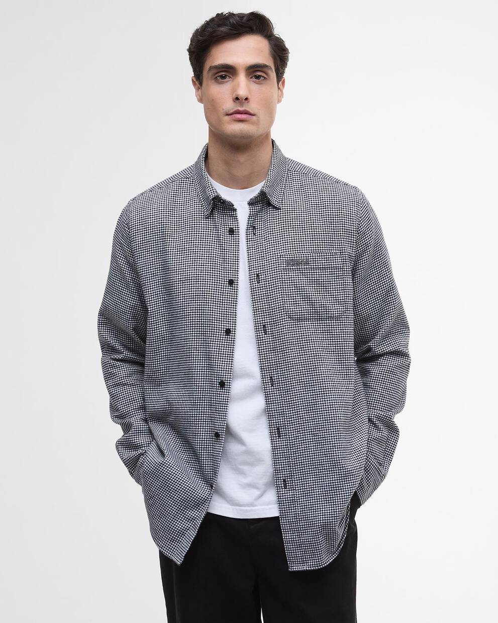 Camicia a maniche lunghe Watson Houndstooth