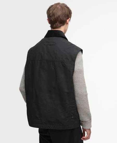 Barbour for Margaret Howell Bedale Casual Gilet Black