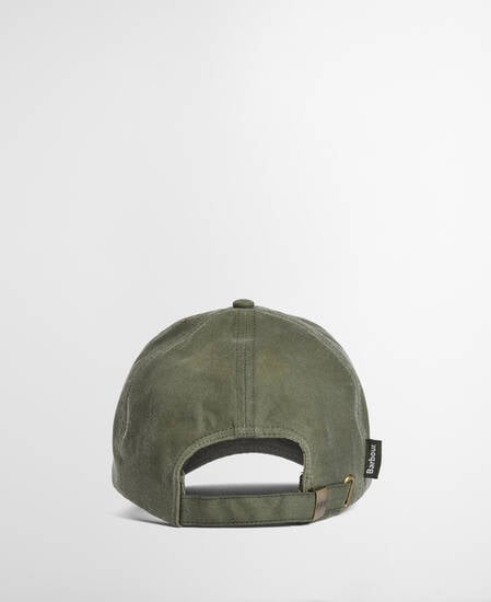 Waxed Sports Cap Light Moss