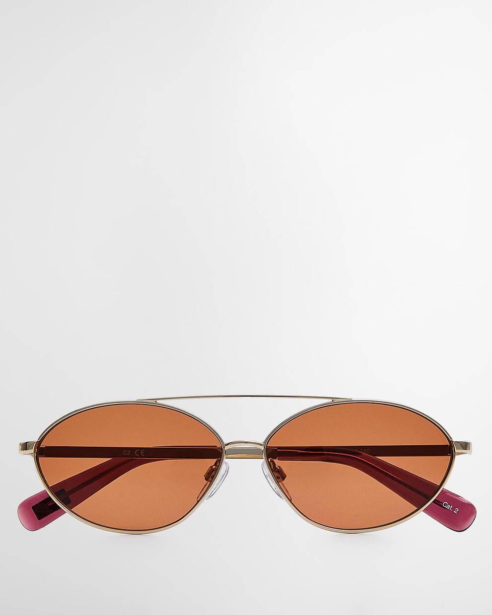 Oval Aviator Sunglasses