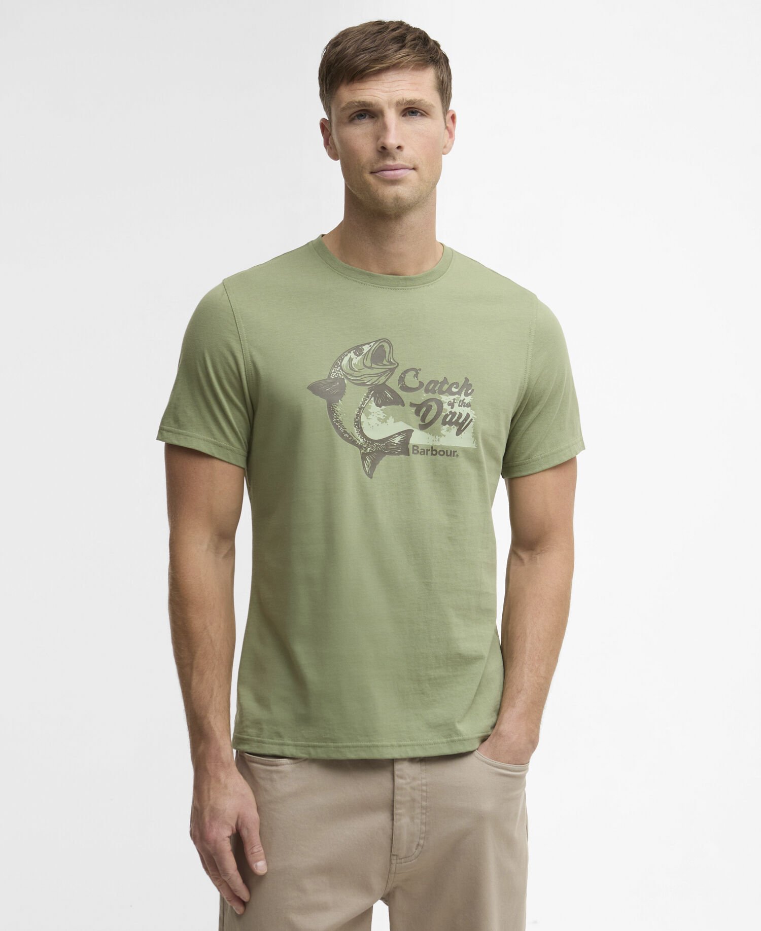 T-Shirt Fairlight Graphic Laurel Green