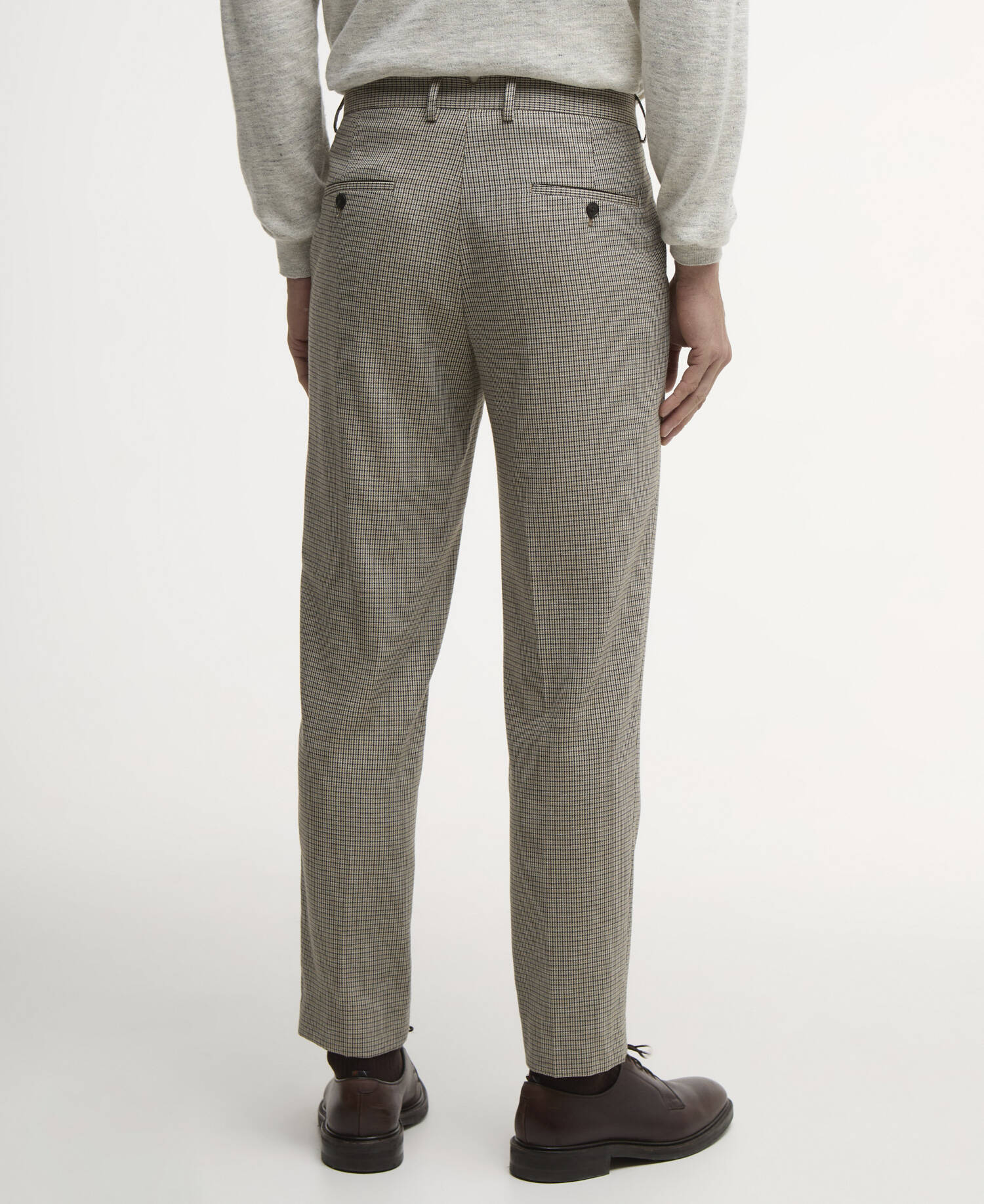 Forstone Houndstooth Trouser Stone image number 2