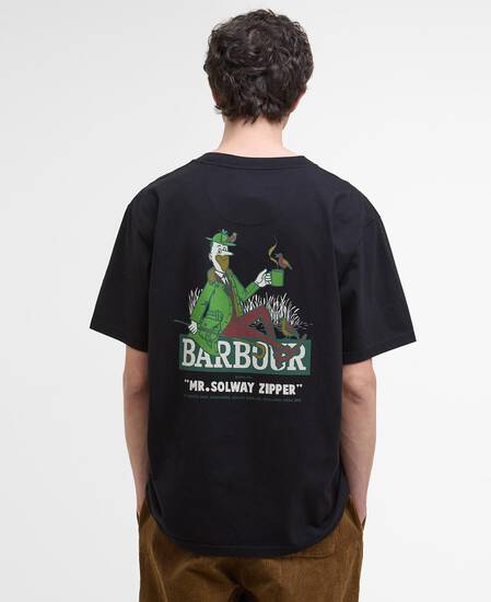 T-Shirt Campbell Oversized Graphic Black