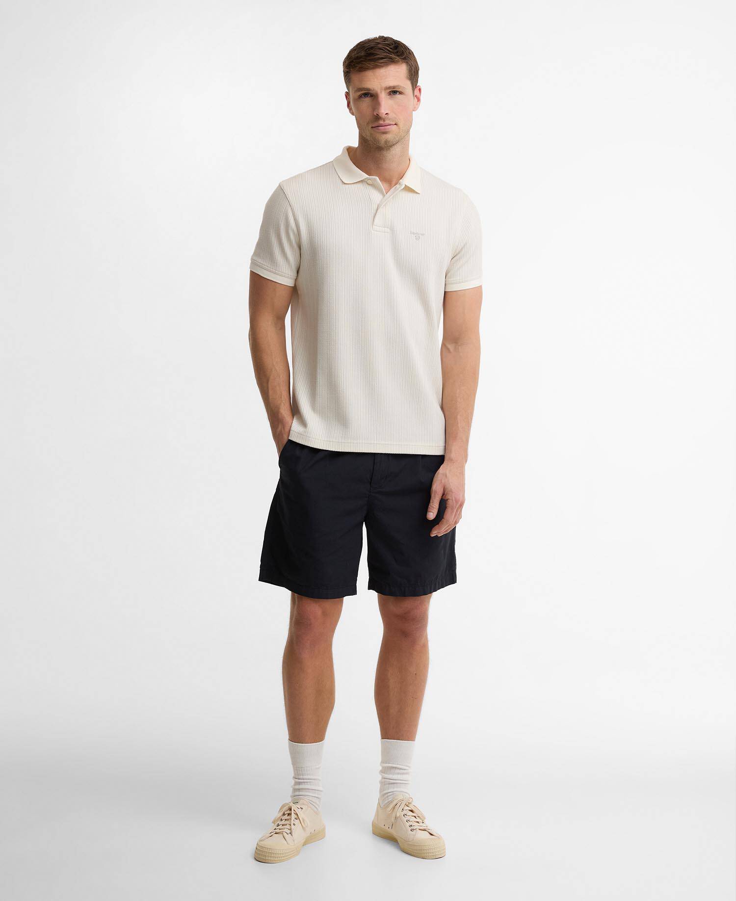 Harworth Tailored Polo Shirt Whisper White image number 1