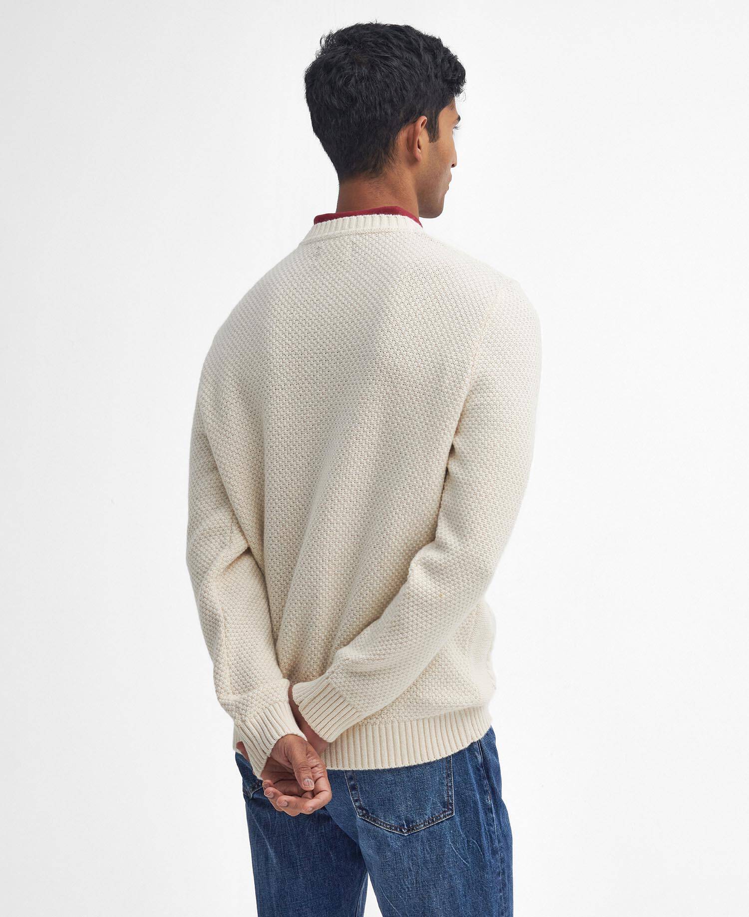 Casey Cable-Knit Crew Neck Jumper image number 2