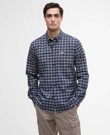 Hawks Regular Long-Sleeved Oxford Shirt Navy