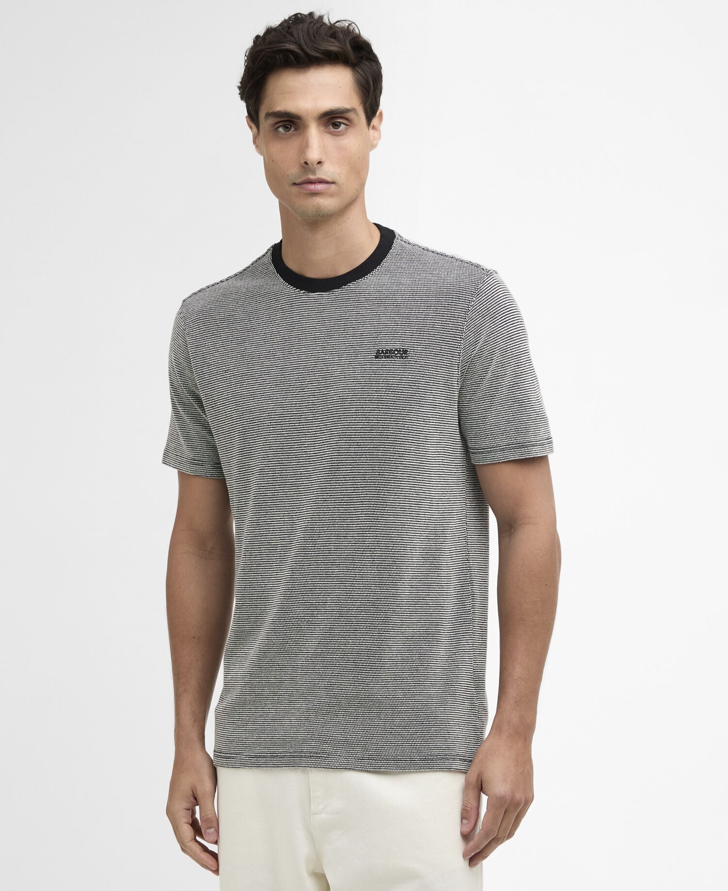 T-shirt testurizzata Halls Black