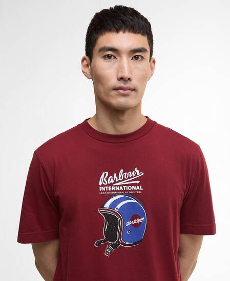 T-shirt con stampa Vecton Wine