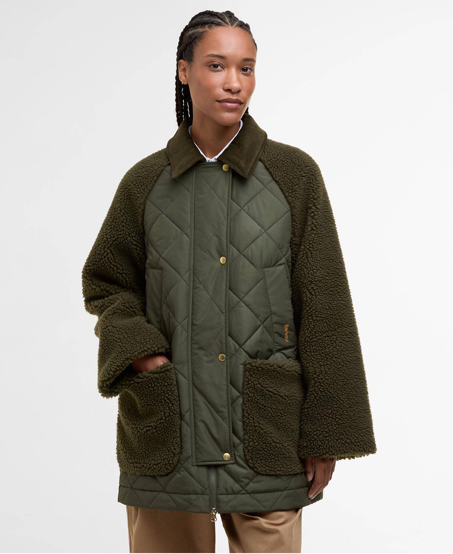 Steppjacke Barden Olive/Ancient image number 0