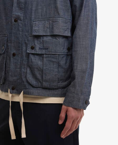 Modified Westoe Casual Jacket Chambray