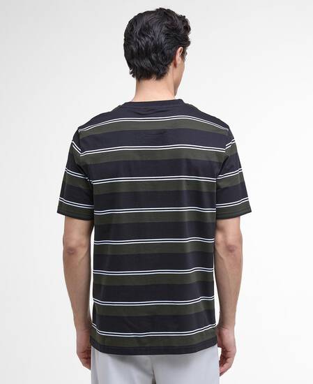 Bruce Striped T-Shirt Black Bruce Striped T-Shirt Black
