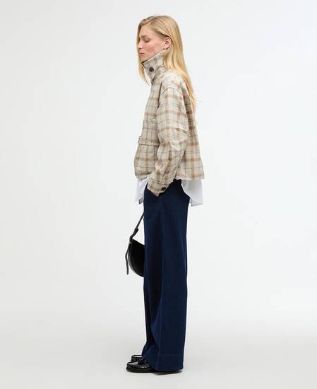 Myshall Tartan Casual Jacket Mist Tartan