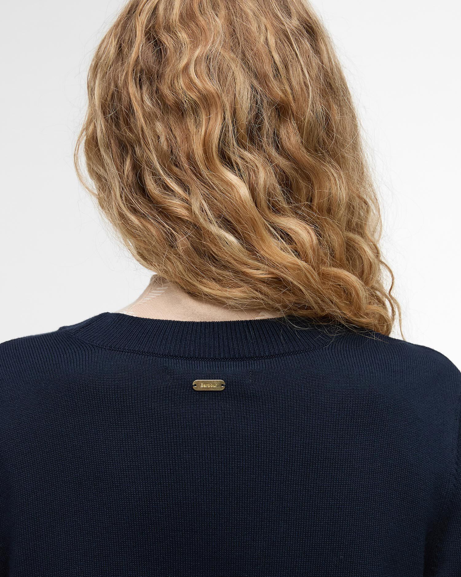 Avery Knitted Jumper Navy