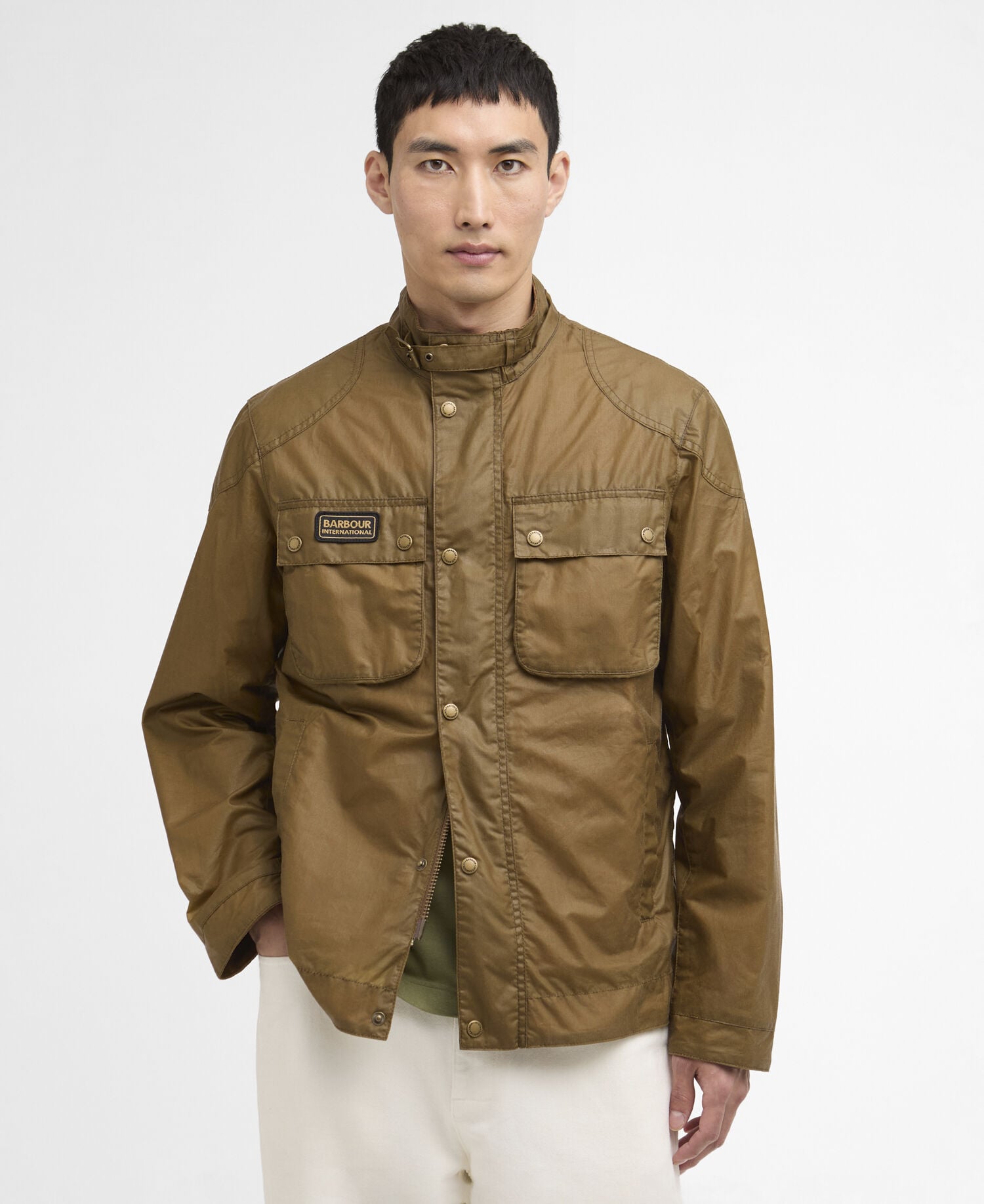 Wachsjacke Merton Sand