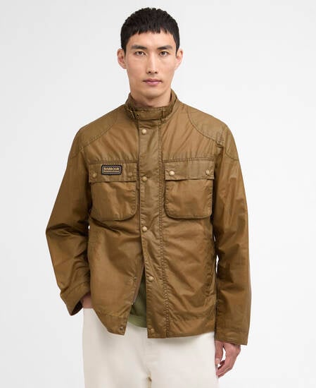 Merton Waxed Jacket Sand