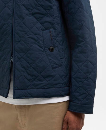 Tyneside Quilted Jacket Navy