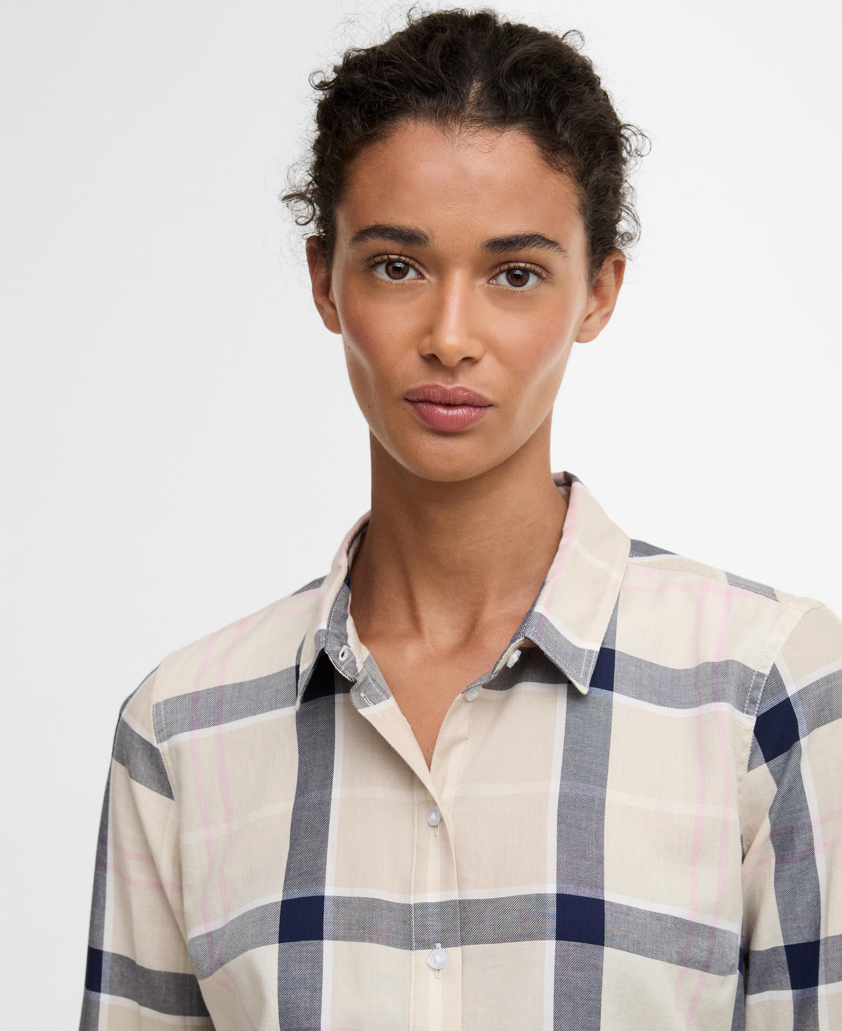 Bluse Bredon Cherry Blossom Tartan