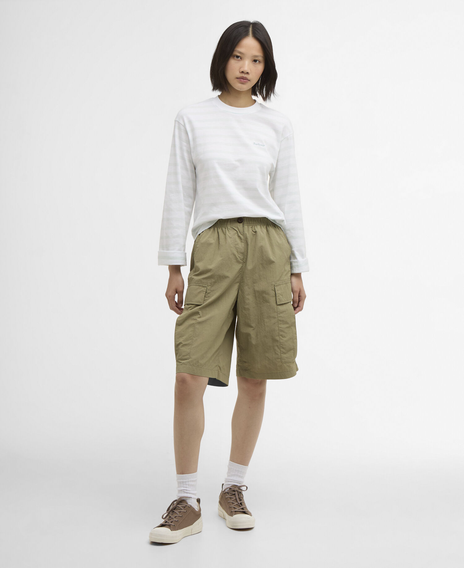 Maureen Striped Top Summer Blue Stripe