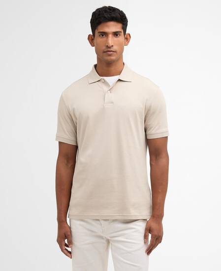 Hylton Short-Sleeved Polo Shirt Mist
